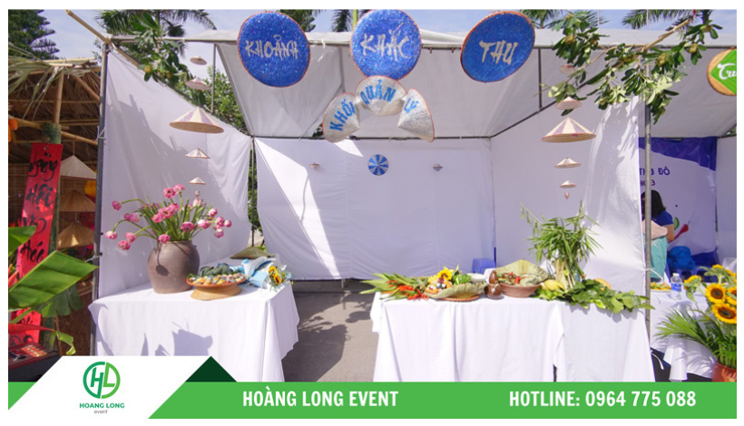 giá thuê gian hàng hội chợ